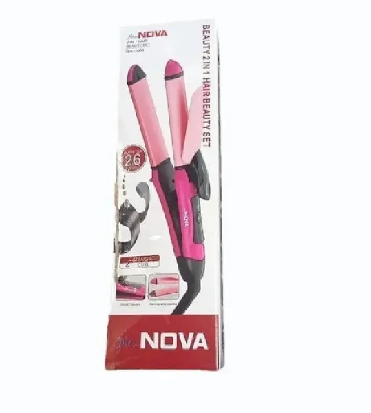 JIKRA Ceramic Hair Straightener – Compact, Heats Up Quickly for Frizz-Free Hair