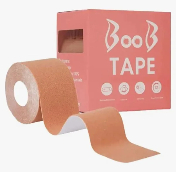 JIKRA Body Tape for Women – Breast Lift Tape, Skin-Friendly Adhesive