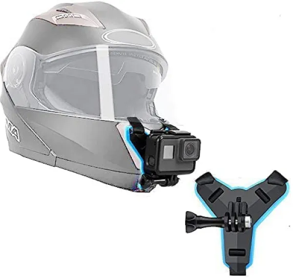 JIKRA Helmet Mount for Mobile – Chin Mount Strap for Phones & Action Cameras