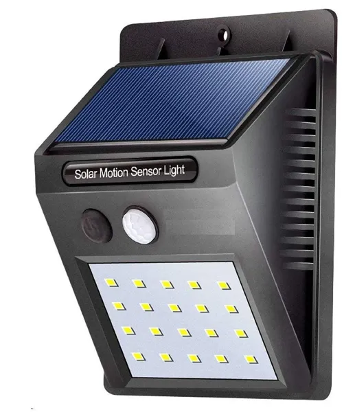 JIKRA Outdoor Solar Light – Motion Sensor LED Light for Garden, Balcony & Main Door