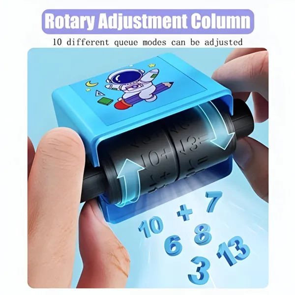 JIKRA Math Roller Stamp – Maths Practice Roller for Preschool & Kindergarten Kids