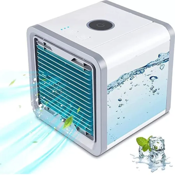 JIKRA Mini Air Cooler – USB Cooling Fan with Humidifier, 3 Speeds