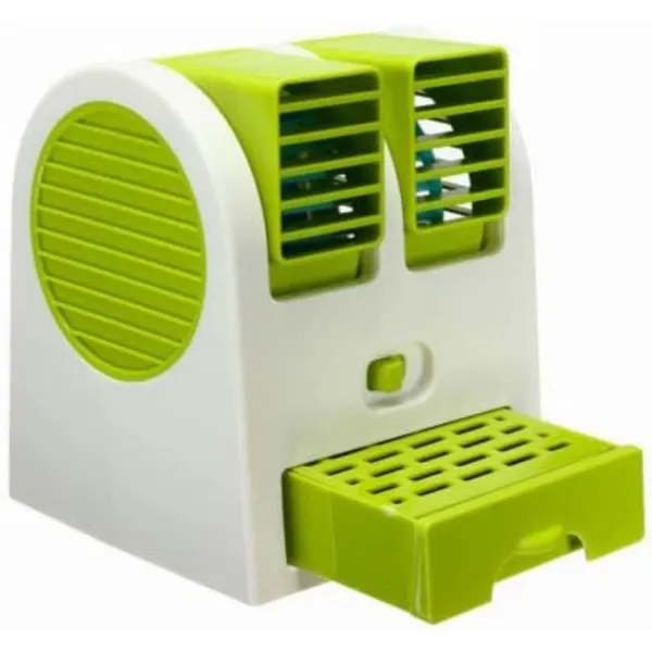 JIKRA Bladeless Fan – Mini USB Air Cooler with Fragrance, 3 Speeds