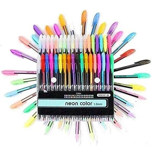 JIKRA Highlighter Pen Set – Multicolor Neon Highlighter Markers for Notes