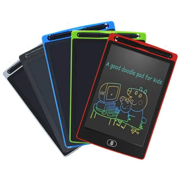 JIKRA LCD Writing Tablet for Kids – 8.5 inch Writing Pad with Stylus