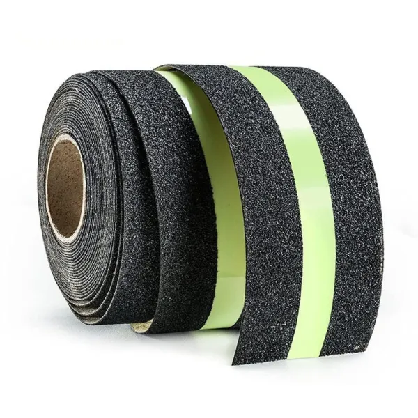 JIKRA Anti Skid Tape – Glow in the Dark Stair Grip Tape, 5 m x 4.5 cm