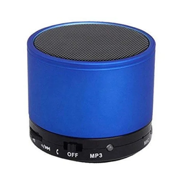 JIKRA Mini Bluetooth Speaker – LED Light, FM Radio, TF Card Slot & AUX Input